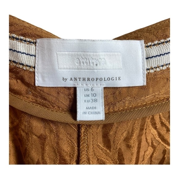 ANTHROPOLOGIE ett twa Aubade Tie Pants - Copper - Picture 5 of 9